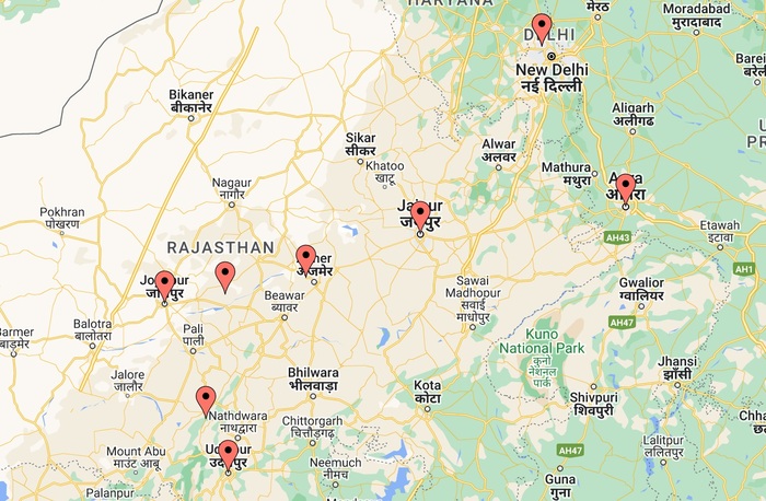 Rêveries princières au Rajasthan