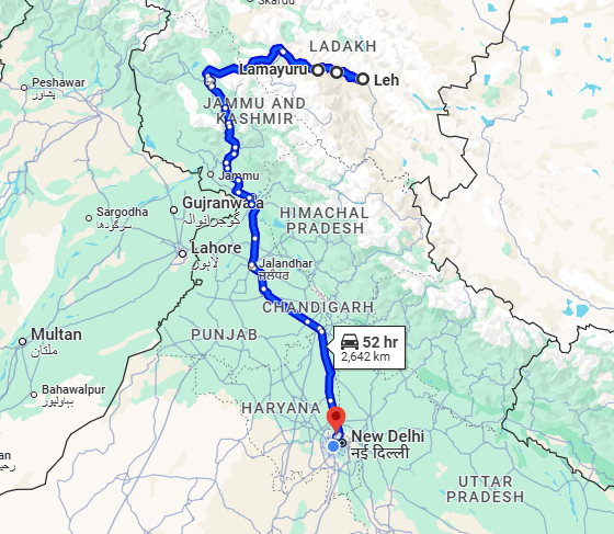 Autour du Ladakh pendant le festival Hémis